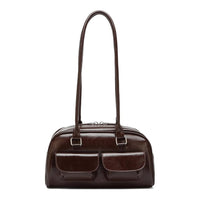 Trendy Women's Handbags PU Leather Vintage Tote Bags